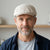Epoch Men's Light Beige Linen Flat Cap