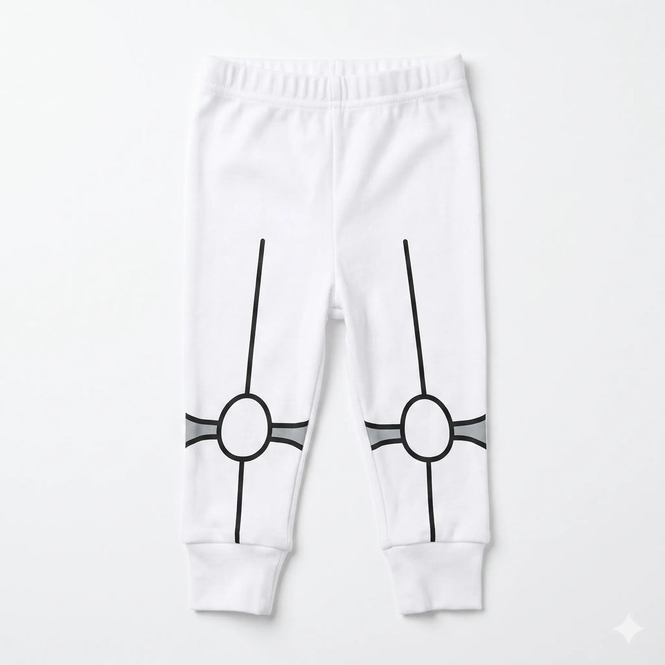 Disney Baby Boy's White Printed Pajama Bottom|Disney In Lebanon