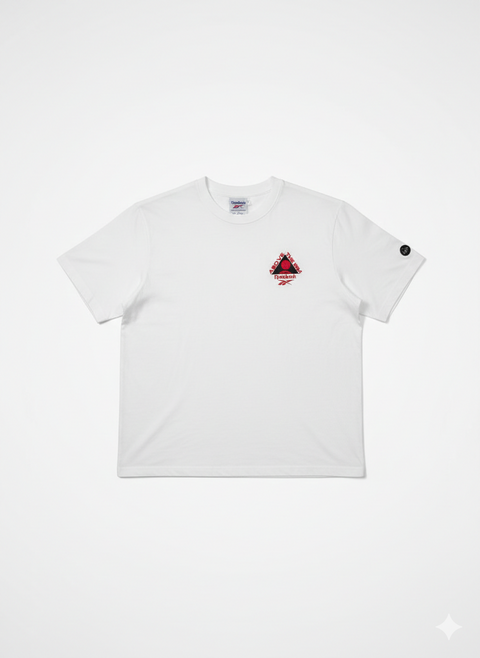 Reebok Men's White  Graphic Basketball T-shirt | Reebok in Lebanon