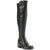 DKNY Women's Black Leather Dina Tall Boots