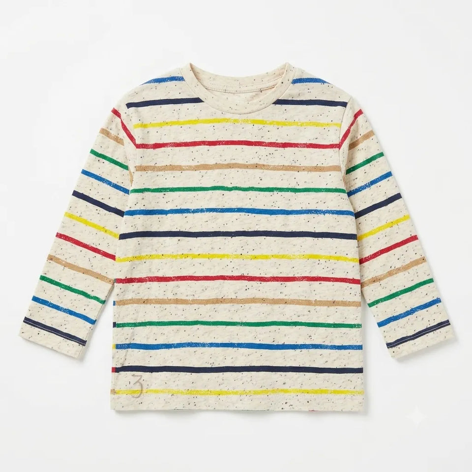 Zara Boy's Multicolor In A StripedLong SleeveBlouse | Zara in Lebanon