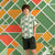 Sinsay Boy's Cream with Palm Trees All-Over Prints T-Shirt