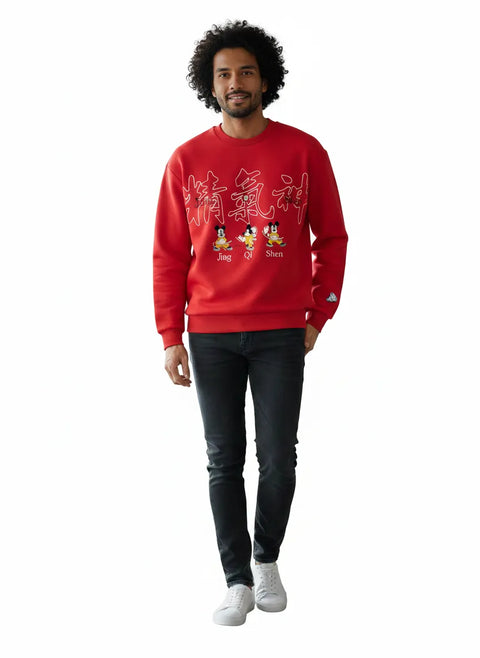 Lee Men's Red Sweatshirt | Lee in Lebanon