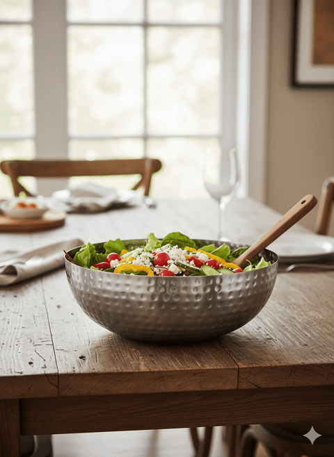 Lucky Tiger Stainless Steel Big Bowl  (SO-20039)