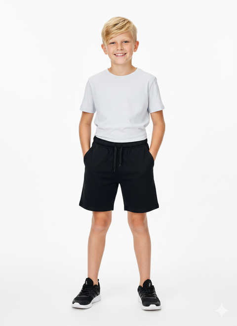 Cat & Jack Boys' Core Black Knit Shorts | Cat & Jack in Lebanon