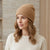 Charter Club Women's Camel Cashmere Cuffed Hat