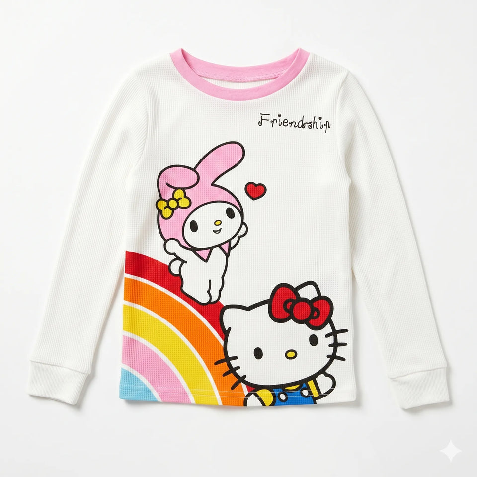 Hello Kitty Baby Girl's Multicolored Printed Blouse | Hello Kitty In Lebanon