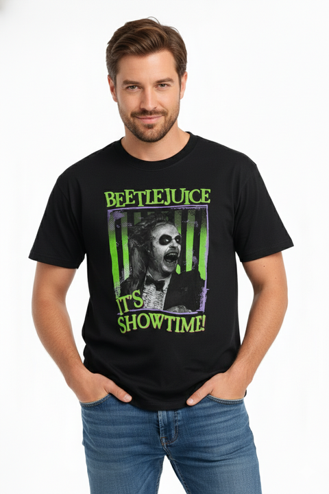 Beetlejuice  Men's Multicolor Graphic T-Shirt | Beetlejuice in Lebanon