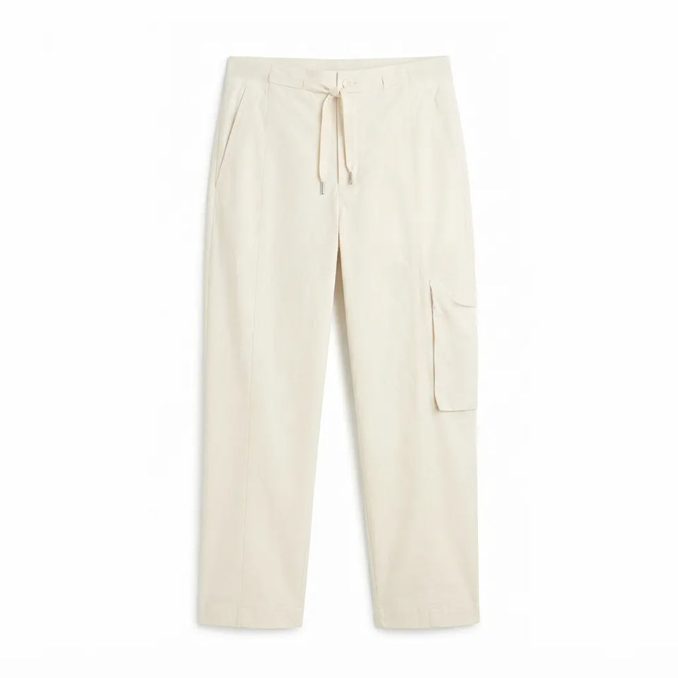 DKNY Women's Cream Cargo Pants