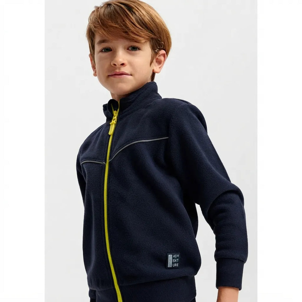 Sinsay Boy's Navy Fleece Sweatshirt