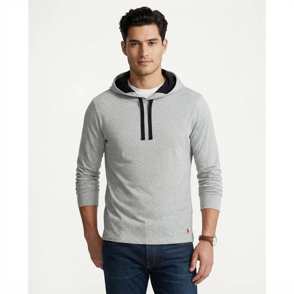 Polo Ralph Lauren Men's Gray Supreme Comfort Gray Hoodie