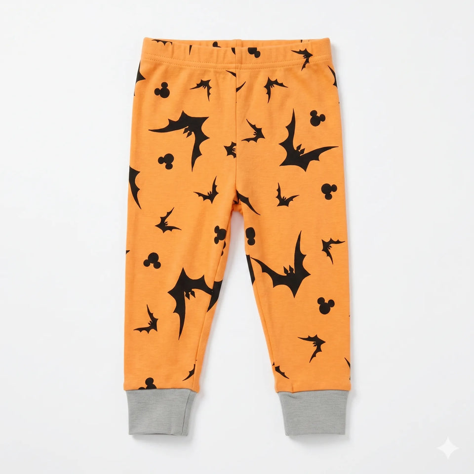 Disney Boy's Orange Bat Printed Pajama Bottom|Disney In Lebanon