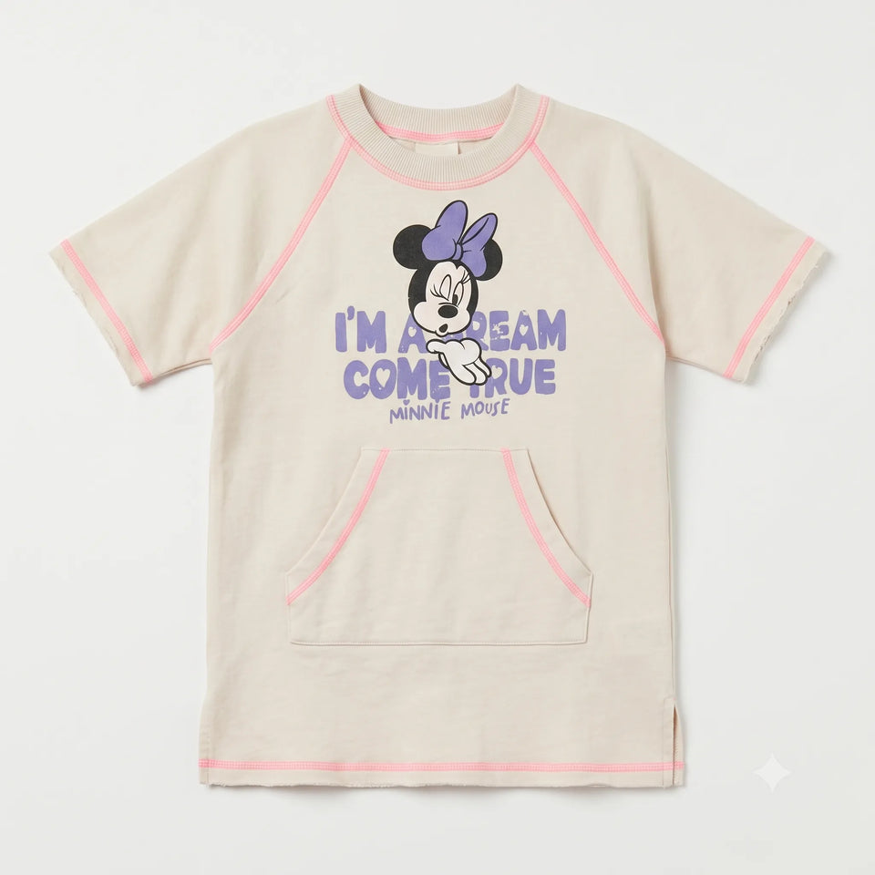 Zara Baby Girl's Light Pink " "I'm a dream come true" Printed T-Shirt| Zara in Lebanon