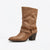 Baretraps Women's Taupe Yamura Block Heeled Boots