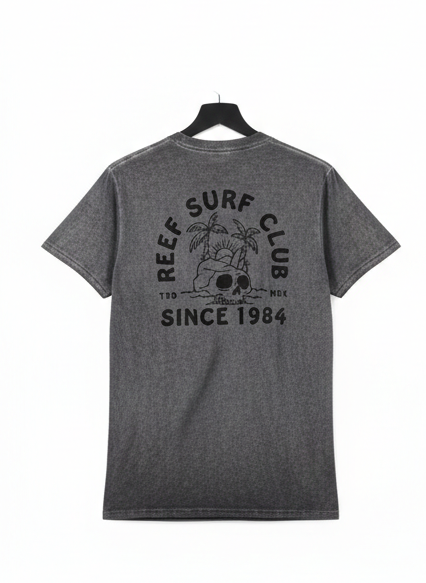 Reef Men's Washed Charcoal  T-Shirt | Reef in Lebanon