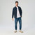 Sinsay Men's Navy Basic Shirt