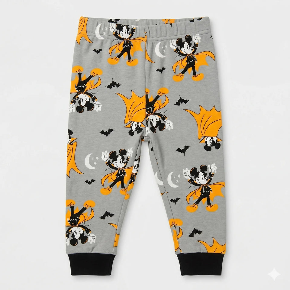 Disney Boy's Orange Mickey Printed Pajama Bottom|Disney In Lebanon