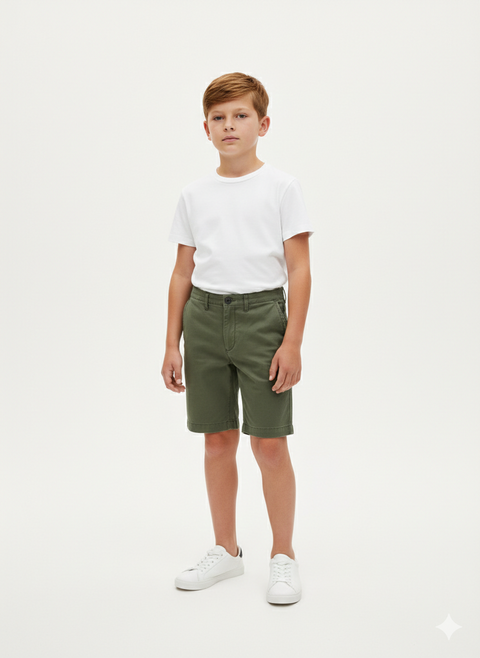Polo Ralph Lauren Men's Olive Green Shorts | Polo Ralph Lauren in Lebanon