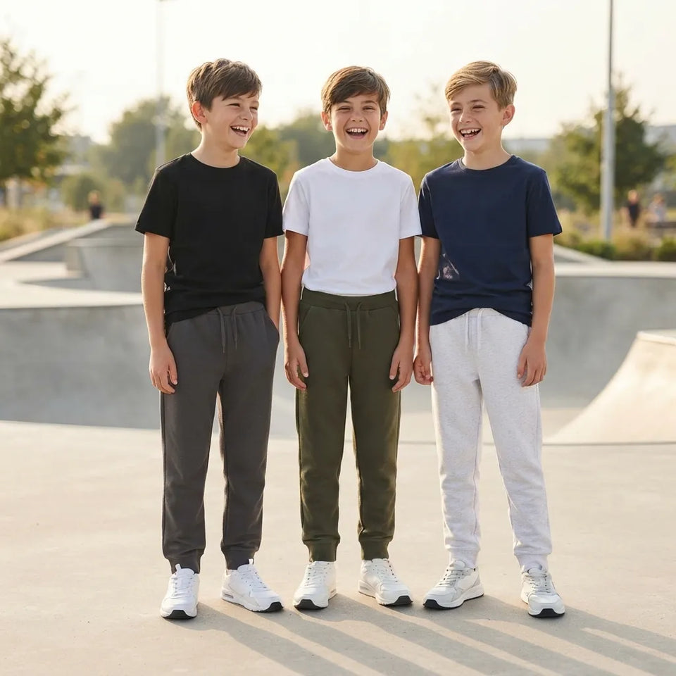 Sinsay Boy's Multicolor Drawstring Waist 3 Pack Sweatpants