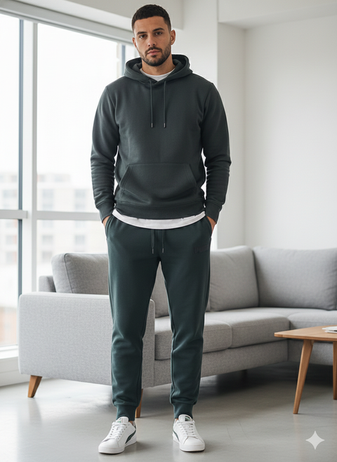 Puma Men's Dusty Blue Fleece Sweatpant |Puma In Lebanon