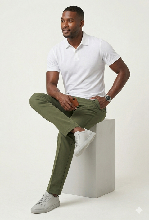 32 Degrees Men's Olive Green Chino-Style Performance Pants | 32 Degrees  in Lebanon