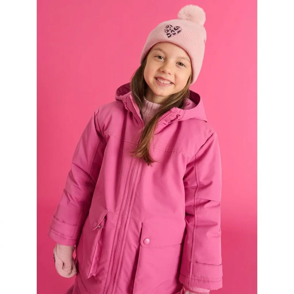 Sinsay Girl's Pink Hooded Jacket