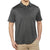 G.H. Bass & Co. Men's Dark Gray Short Sleeve Cooling Stretch UPF 50 Polo