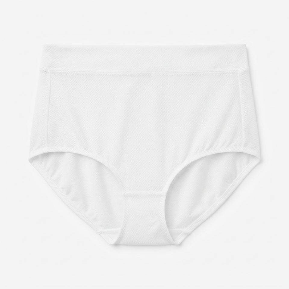 Warner's Women's WhiteMesh Microfiber Brief