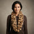 Marcus Adler Women's Tan Cozy Luxe Leopard Pom Faux Fur Scarf