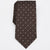 Perry Ellis Portfolio Men's Dark Brown Classic Geometric Neat Neckties