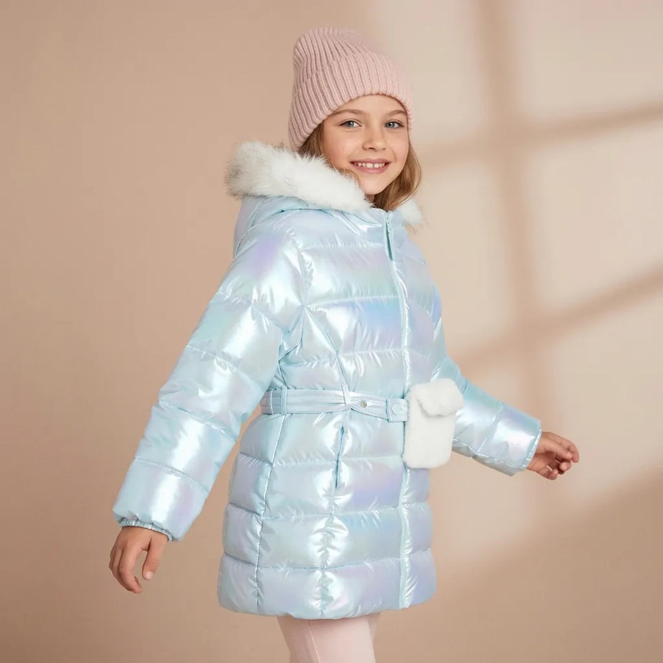 Sinsay Girl's Light Blue Padded Jacket