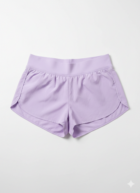 All In Motion Girl's Light purple Lavender Active Running Shorts | All In Motion in Lebanon