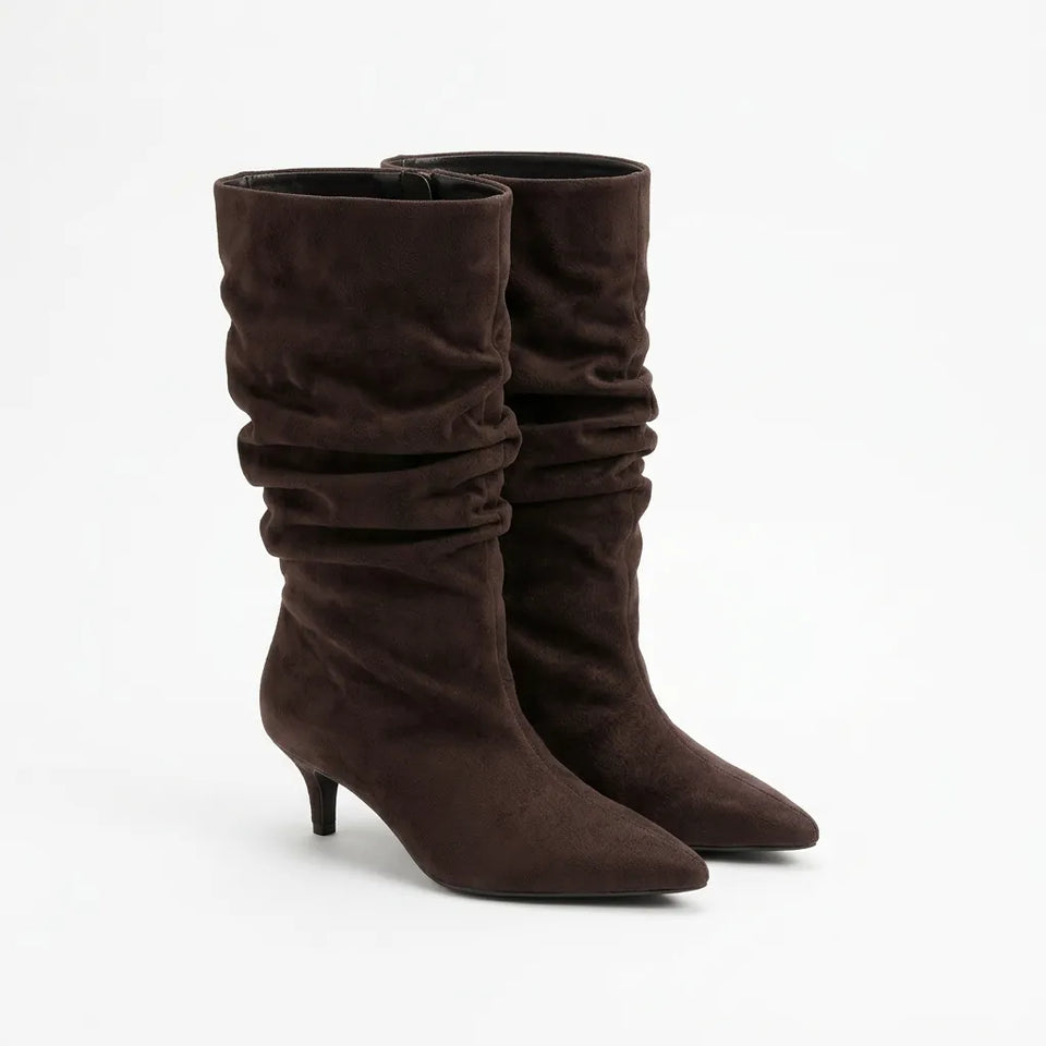 I.N.C. International Concepts Women's Brown Demiya Slouchy Boots
