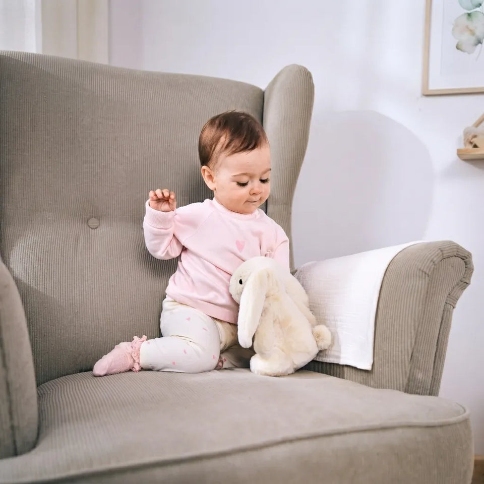 Sinsay Baby Girl's Pink Side Button sweatshirt
