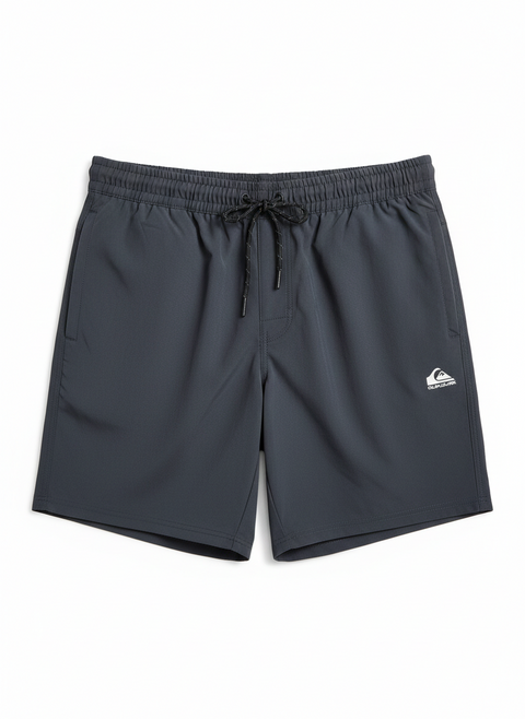 Quiksilver Men's Charcoal Grey Drawstring Swim Shorts | Quiksilver in Lebanon