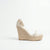 Journee Collection Women's Bone Olesia Platform Wedge Heeled Sandals