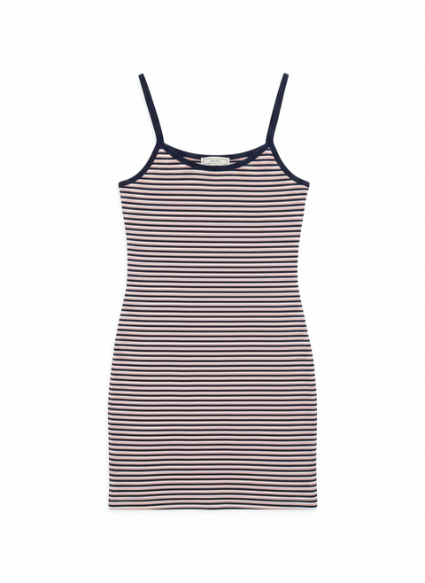 Hippie Rose Women’s Navy, Pink, and White Striped Mini Dress | Hippie Rose in Lebanon