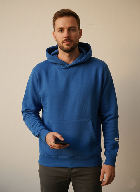 Rebel Men's Royal Blue Melvin Hoodie |Rebel In Lebanon
