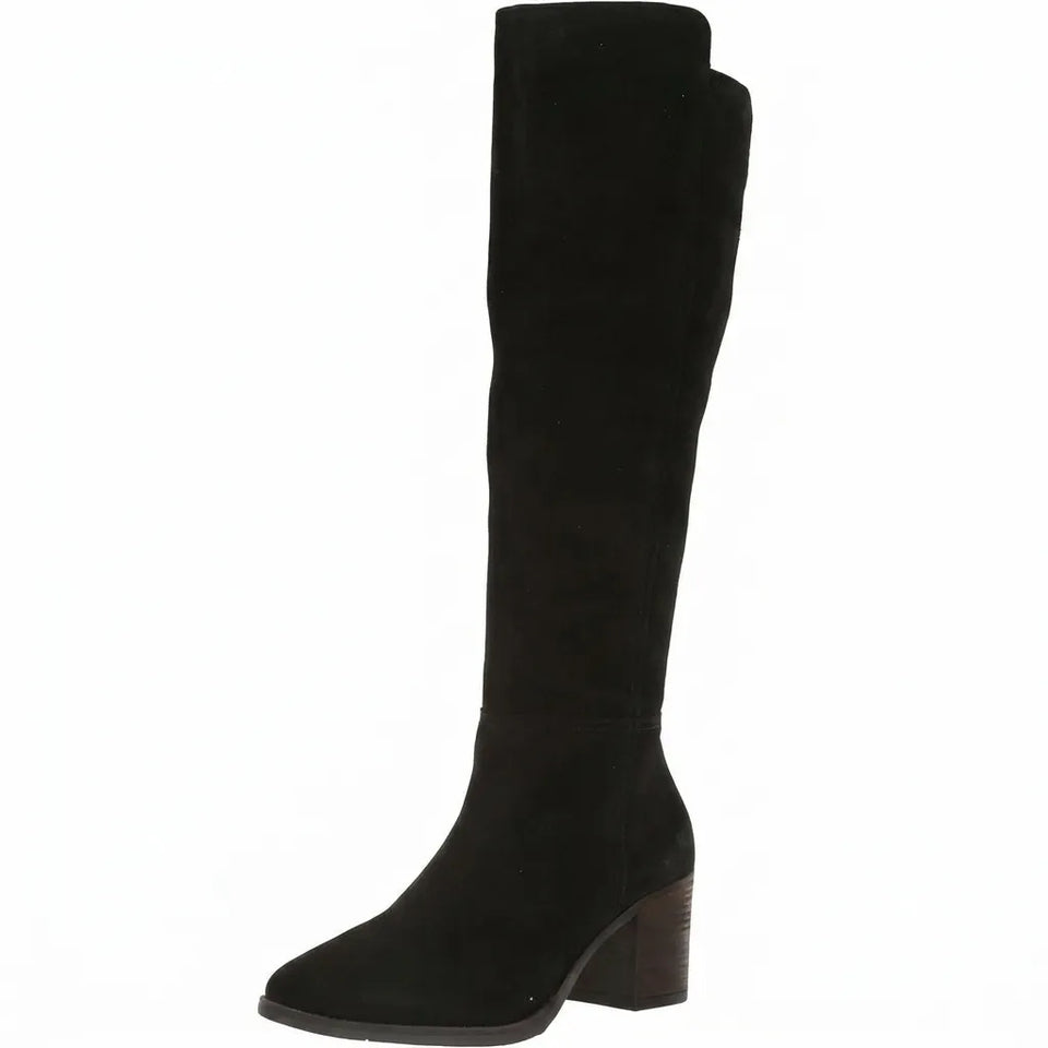 Lucky Brand Women's Black Bonnay Knee-High Fashion Boots