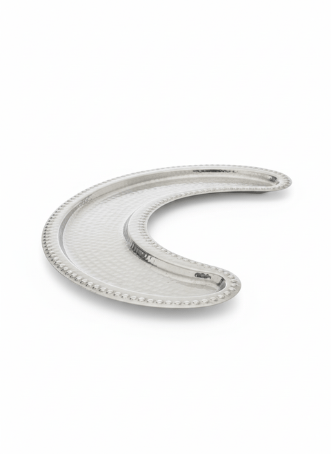 Lucky Tiger Stainless Steel Moon Curve Small Tray  41cmx12cm (MNCS-41)