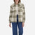 Sage Collective Women’s Green Cozy Plaid Polyester Overshirt
