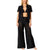 Hurley Women's Black Crochet Short Sleeve Cardigan