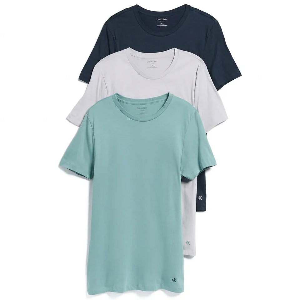 Calvin Klein Men's Multicolor Cotton Classics 3-pack Undershirt
