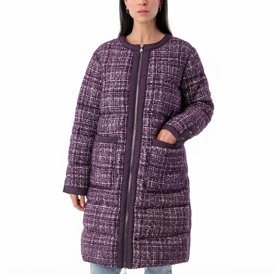 Bernardo Women’s Purple Puffer Coat