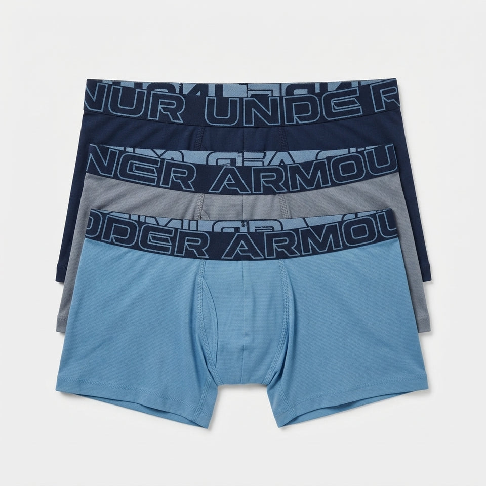 Under Armour Men's Multicolor 3-Pack Boxer