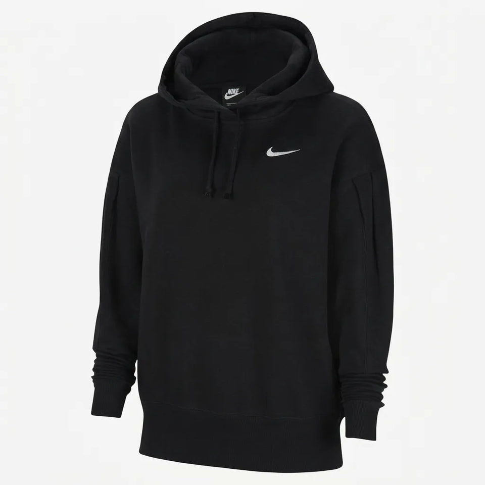 Nike Women's Black Fleece Hoodie Varsity Hoodie