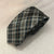 Michael Kors Men's Multicolor Jade Plaid Check Silk Blend Neckties