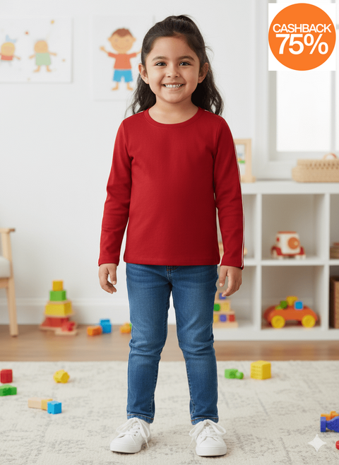 Epic Threads Girl's Burgundy Sweatshirt |Epic Threads In Lebanon