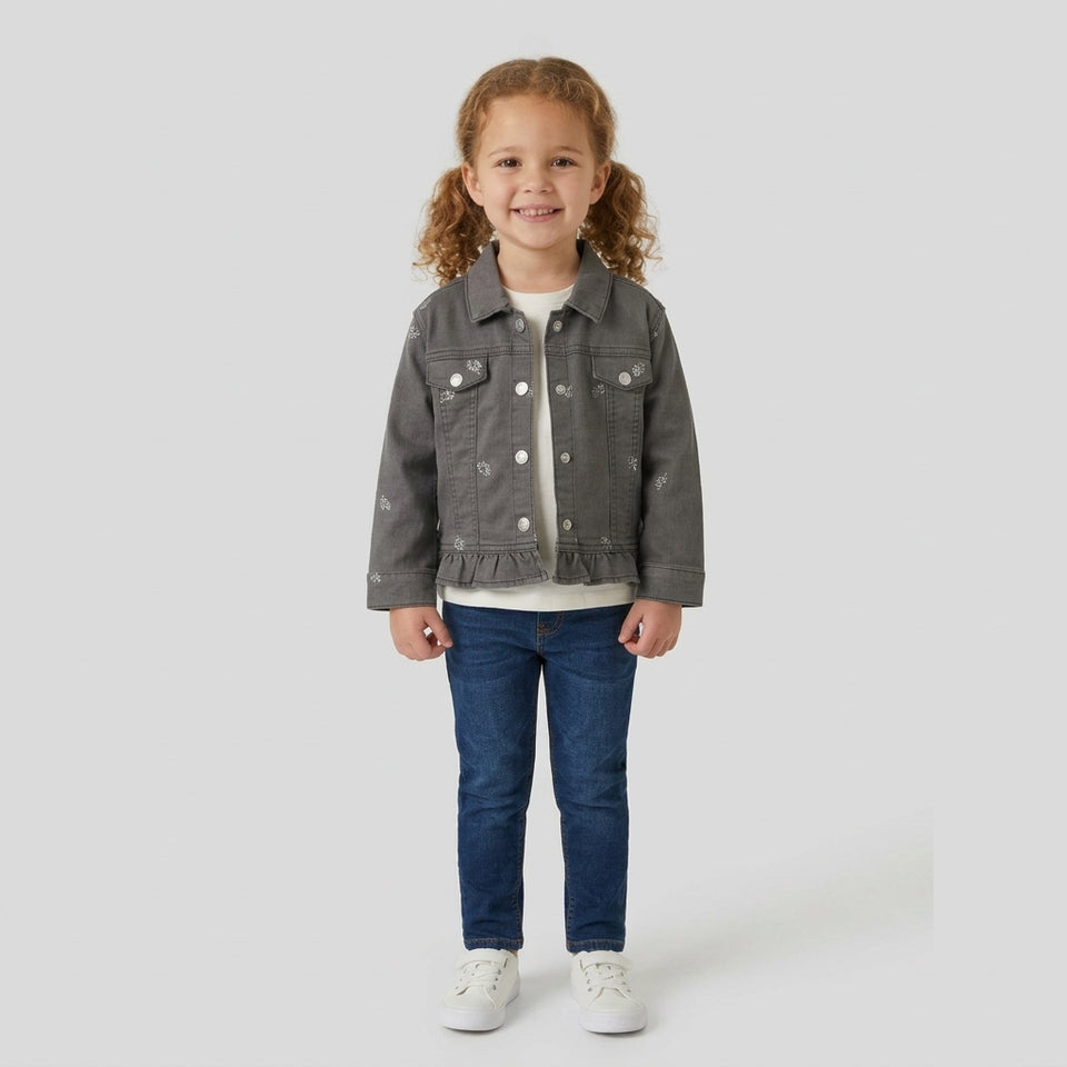 Sinsay Girl's Gray Denim Jacket