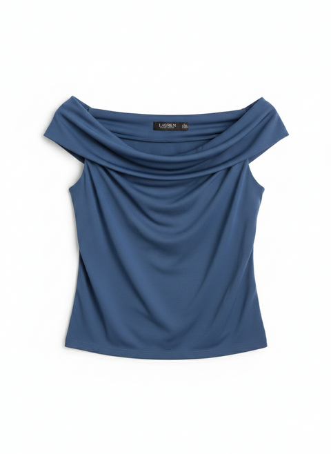 Lauren Ralph Lauren Women's Blue  Knit Top | Lauren Ralph Lauren in Lebanon